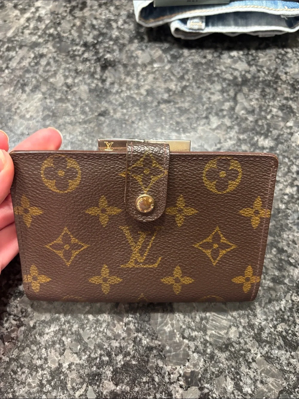 Louis Vuitton Monogram Canvas bifold wallet